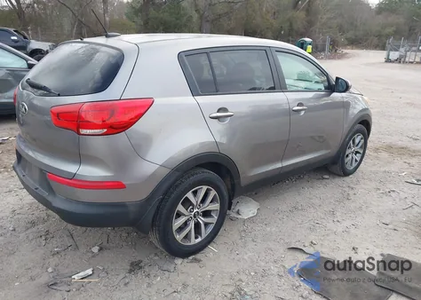 2015 Kia Sportage Lx from USA, damaged, VIN KNDPBCAC0F7786353